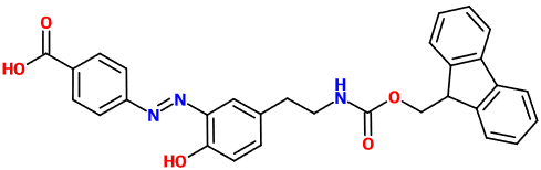 (image for) MC004700 (E)-4-(5-(N-Fmoc-ethyl)-2-hydroxyphenylazo)benzoic acid